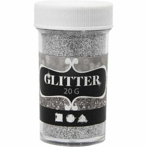 Sølv Glimmer - 20 g