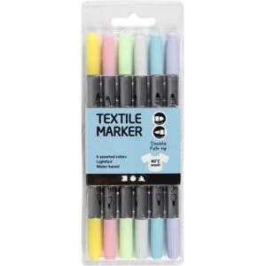 Pastel Farve Tekstiltuscher