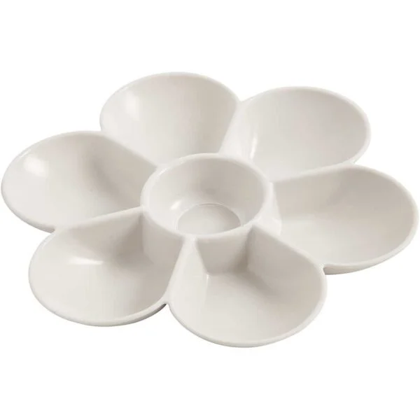 Palette 17,5cm - blomsterform
