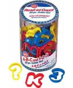 Udstikker alfabet, tal, og figurer - 50 stk Udstikker alfabet, tal, og figurer - 50 stk