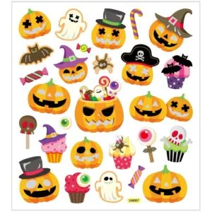 Halloween stickers - 1 ark