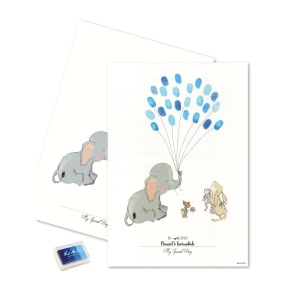Baby elefant blå