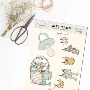 Gavemærker - babyshower, barnedåb