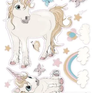 Unicorn Wallstickers