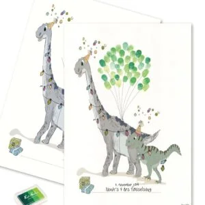 Dino party fingerprint