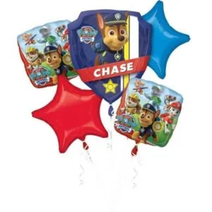 Paw patrol folie balloner - 5 stk