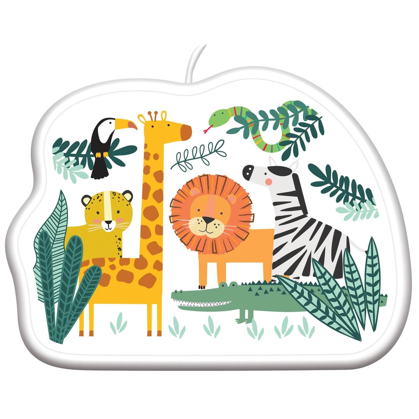 Kagelys med jungledyr Kagelys med jungledyr