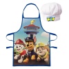 Paw patrol forklæde og kokkehue
