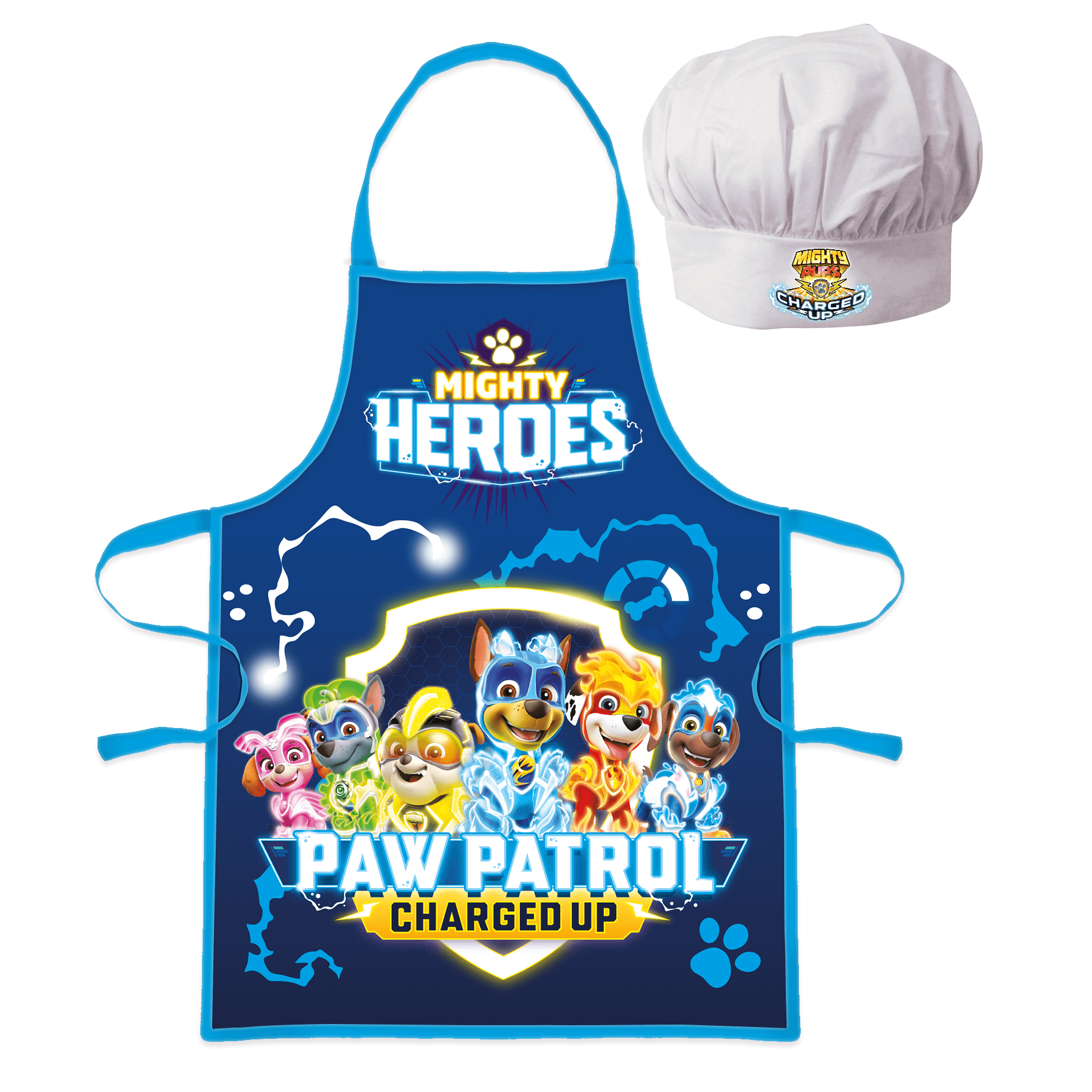 Paw patrol forklæde og kokkehue Paw patrol forklæde og kokkehue