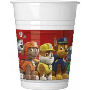 Paw patrol plastik krus - 8 stk