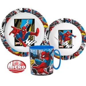Spiderman spisesæt - 3 dele
