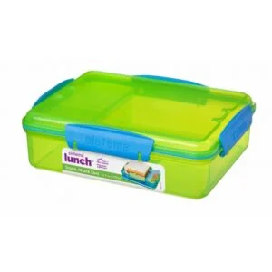 Sistema snack attack Duo 975ml - Grøn/blå