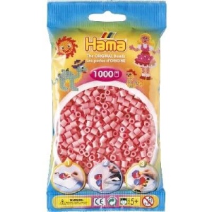 Hama midi perler 207-06 pink – 1000 stk