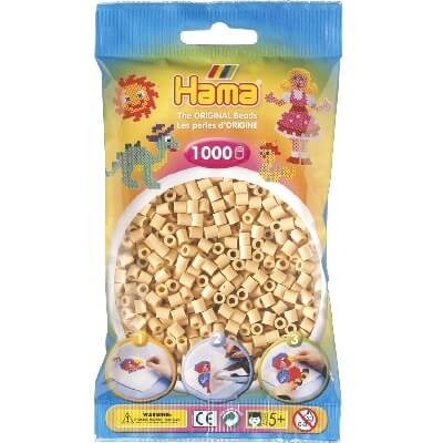 Hama midi perler 207-27 beige – 1000 stk Hama midi perler 207-27 beige – 1000 stk