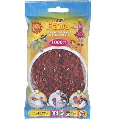 Hama midi perler 207-30 bordeaux – 1000 stk Hama midi perler 207-30 bordeaux – 1000 stk