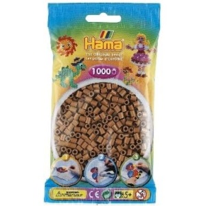 Hama midi perler 207-76 nougat – 1000 stk