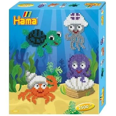 Hama midi gaveæske havdyr - 2500 perler Hama midi gaveæske havdyr - 2500 perler