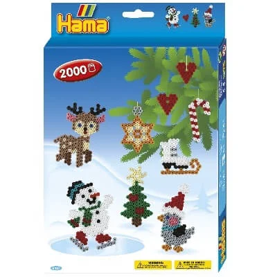 Hama midi ophængsæske jul - 2000 perler Hama midi ophængsæske jul - 2000 perler