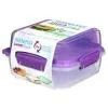 Sistema Lunch Stack Square - lilla