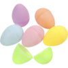 Plast æg pastelfarver 12 stk