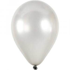 Sølv Ballon Ø23 -10 stk