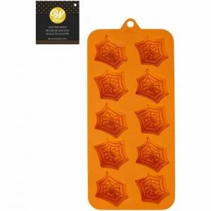 Edderkoppespind silikoneform - 10 stk