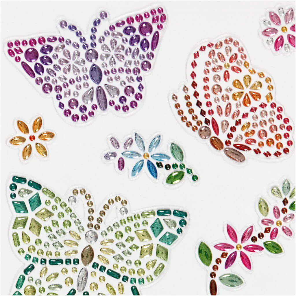 284038 Klistermærker Sommerfugl