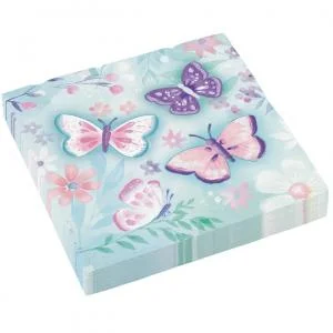 sommerfugl servietter