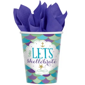 Havfrue papkrus - 8 stk