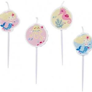 Lagkagelys havfrue - 4 stk