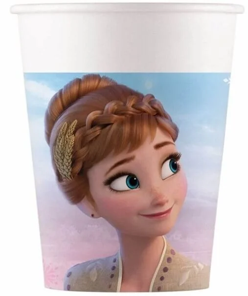 Anna og Elsa Papkrus - 8 stk