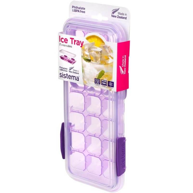 Sistema isterningbakke large 21 rum – Lilla Sistema isterningbakke large 21 rum – Lilla