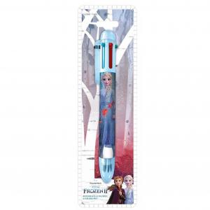 Frost Multifarvet Kuglepen - 6 farver