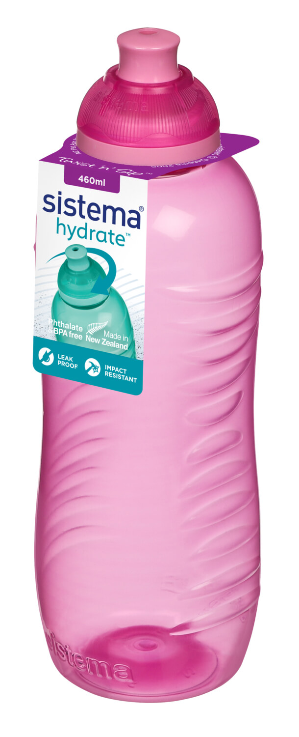 Pink Sistema Squeeze 785 - 460ml Pink Sistema Squeeze 785 - 460ml