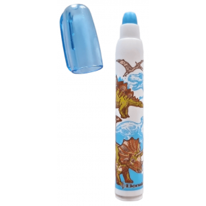 Viskelæder Dinosaur Blå