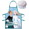 Elsa og Anna forklæde og kokkehue
