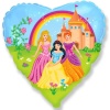 Prinsesse Slot Folie Ballon